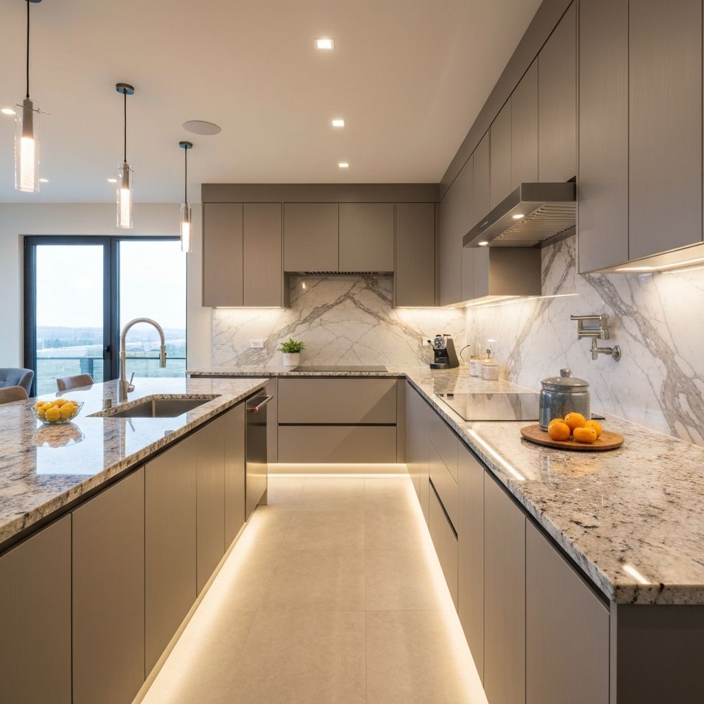 Luxury kitchen countertops